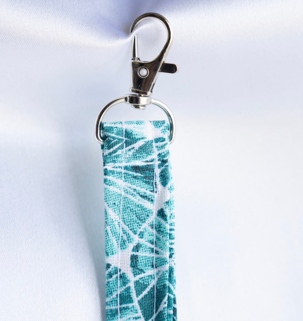 Porte clef Citron bleu