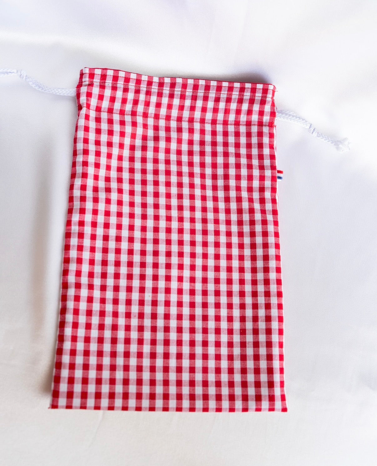 Pochon Vichy rouge