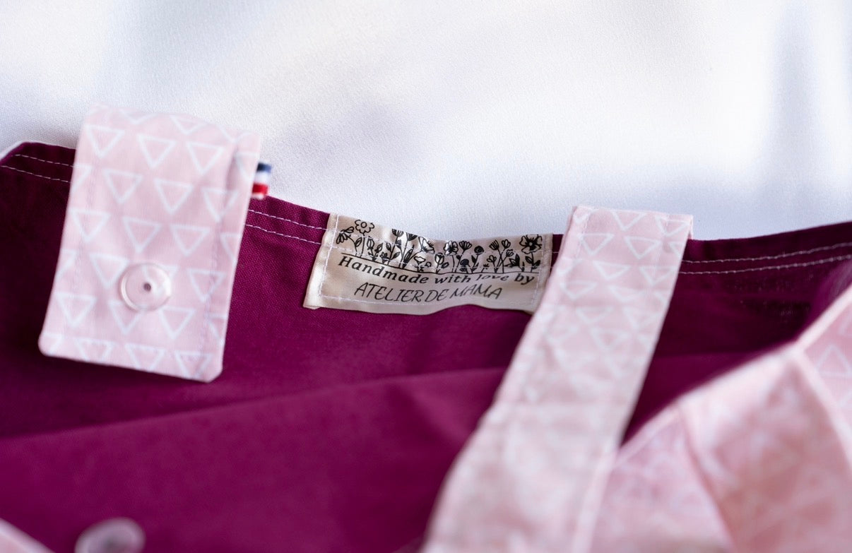 Sac Pliable Rose poudré