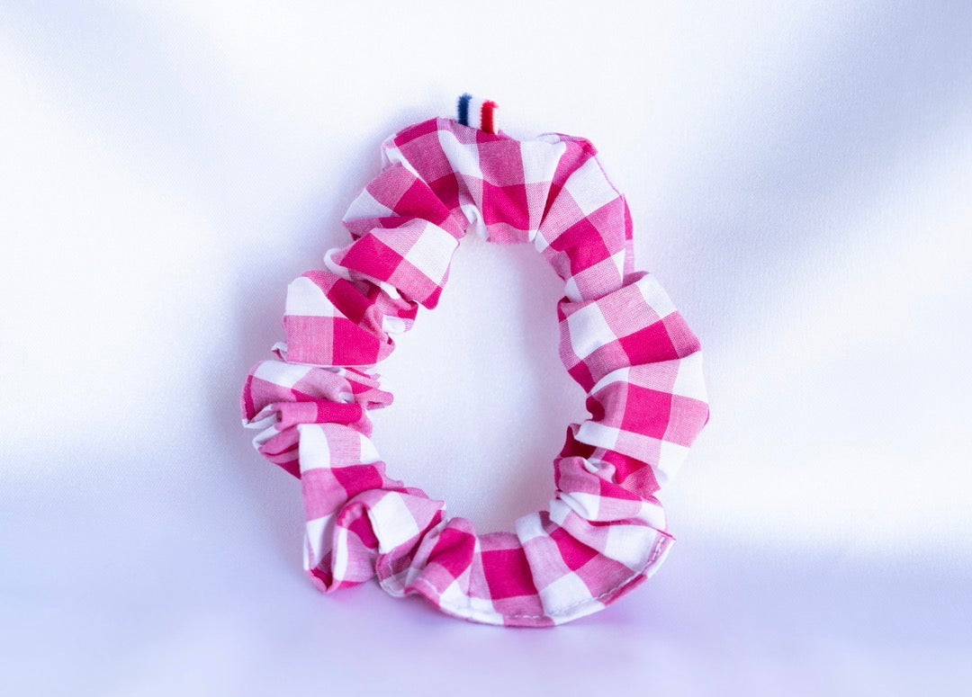 Chouchou Vichy Rose fuchsia