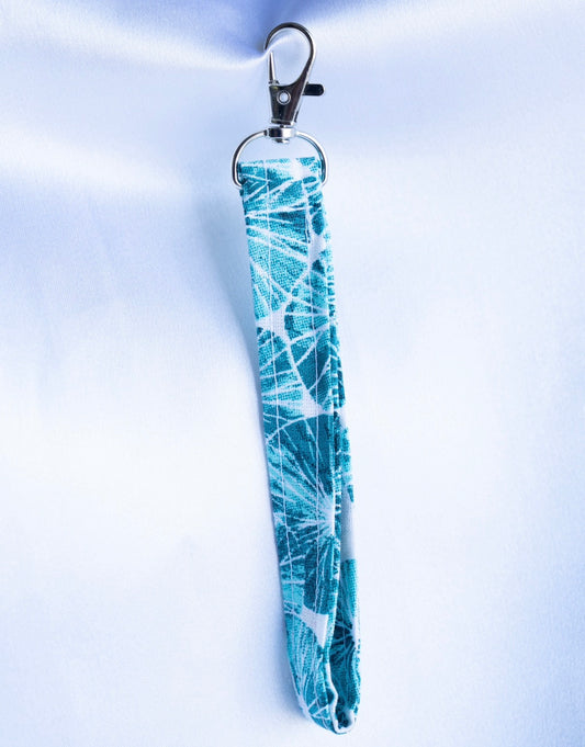 Porte clef Citron bleu